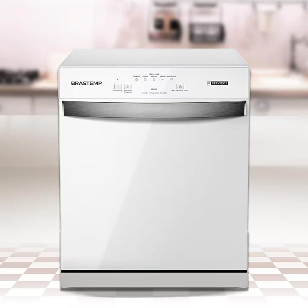 Lava Louças Brastemp 8 Serviços Branca