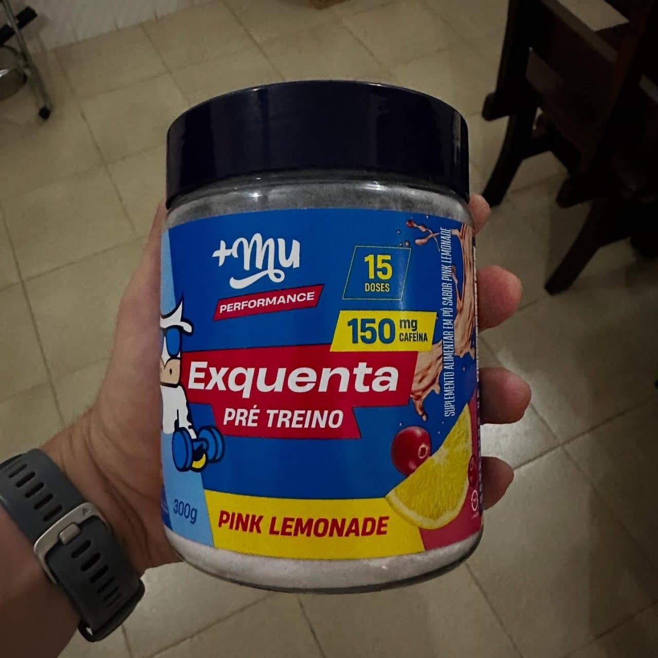 Pré-treino Exquenta Sabor Pink Lemonade 300g MU