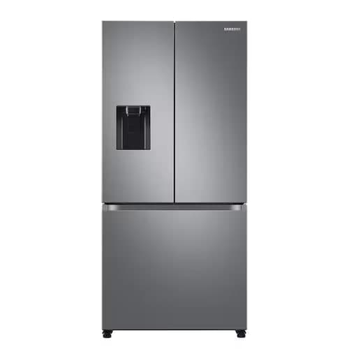 Geladeira Samsung RF49A Inverter Frost Free 3 Portas com Dispenser de Água 470L Inox Look - 110